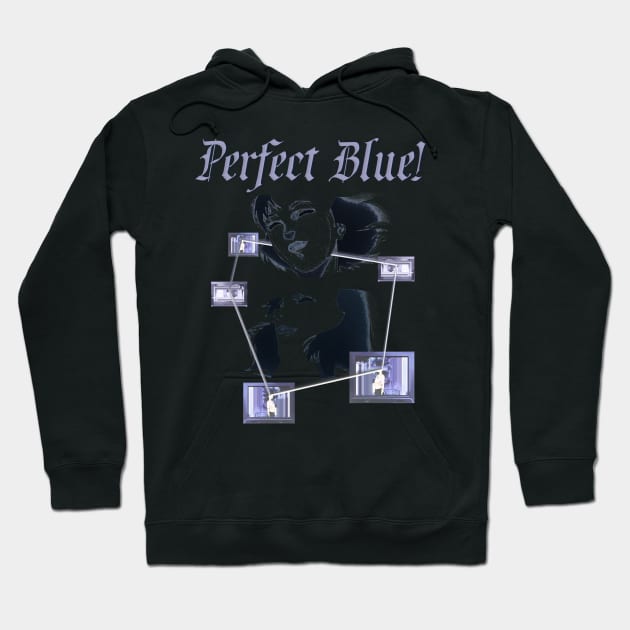 Perfect Blue ''SIGNAL WAVES'' V1 Hoodie by riventis66